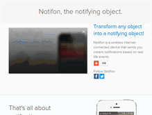 Tablet Screenshot of notifon.net